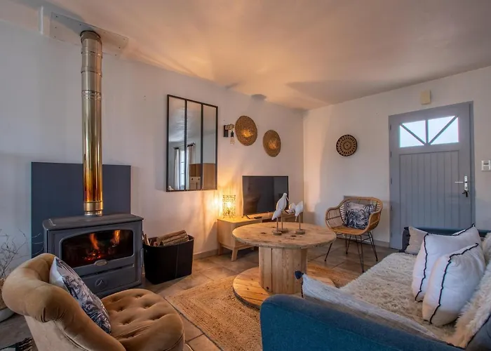 度假居 Maison 10 Personnes - Jardin - Noirmoutier-en-l Ile