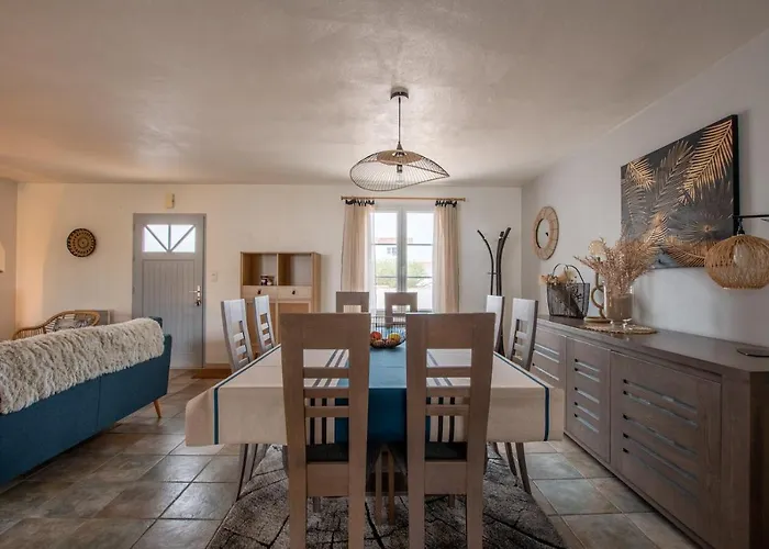 度假居 Maison 10 Personnes - Jardin - Noirmoutier-en-l Ile