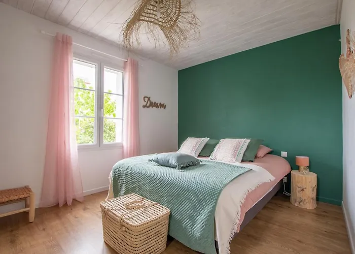 Maison 10 Personnes - Jardin - Noirmoutier-en-l Ile * 诺亚芒提亚