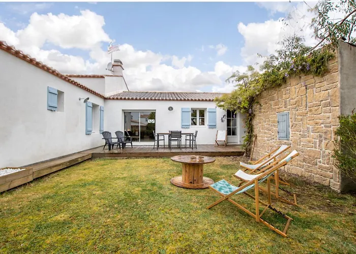 Maison 10 Personnes - Jardin - Noirmoutier-en-l Ile 度假居 诺亚芒提亚